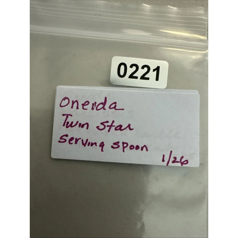 Oneida TWIN STAR Serving Spoons 8 1/4